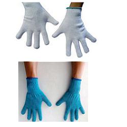 GUANTO AMBIDESTRO IN COTONE MONOFILO BIANCO PER ALLERGIE DERMATOLOGICHE SENZA CUCITURE POLSINO ELASTICO LARGHEZZA 65 MM 8,5 1 PAIO - Farmacia Murachelli Di Putelli dr. Giovanni