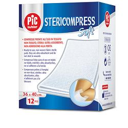 STERICOMPRESS SOFT XL GARZA TNT 18X40CM 12 PEZZI - Farmacia Murachelli Di Putelli dr. Giovanni