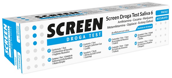 SCREEN DROGA TEST SALIVA 6 DROGHE - Farmacia Murachelli Di Putelli dr. Giovanni