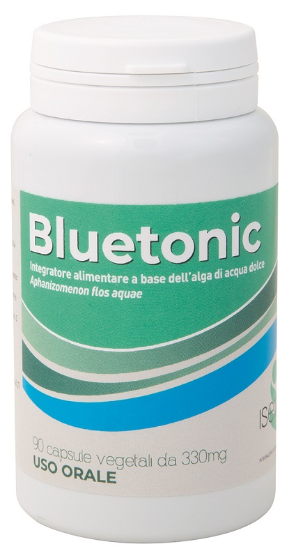 BLUE TONIC 90 CAPSULE VEGETALI 300 MG APHANIZOMENON FLOS AQUAE ALGA - AFA GEN - Farmacia Murachelli Di Putelli dr. Giovanni