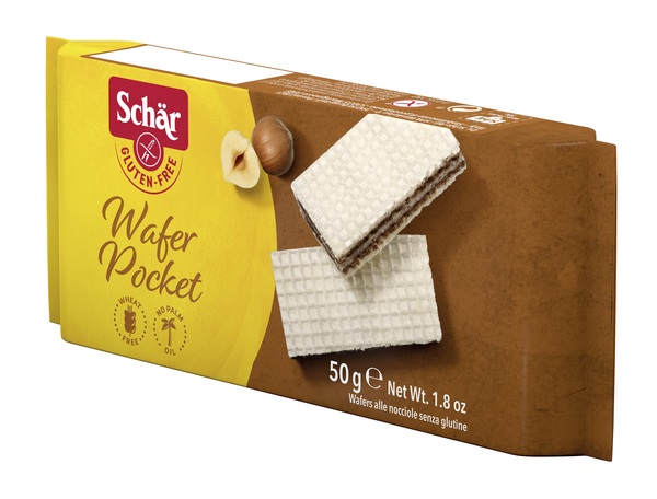 SCHAR WAFER POCKET ALLA NOCCIOLA 50 G - Farmacia Murachelli Di Putelli dr. Giovanni