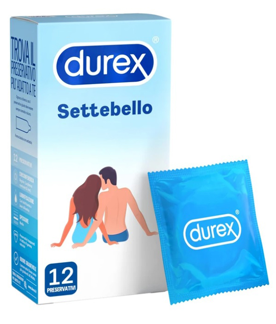 PROFILATTICO DUREX SETTEBELLO CLASSICO 12 PEZZI - Farmacia Murachelli Di Putelli dr. Giovanni