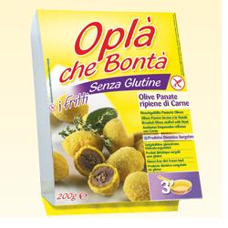OPLA CHE BONTA OLIVE VERDI RIPIENE CON CARNE SURGELATE 200 G - Farmacia Murachelli Di Putelli dr. Giovanni