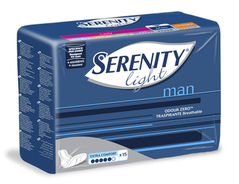 PANNOLINO SERENITY LIGHT MAN EXTRA COMFORT 15 PEZZI - Farmacia Murachelli Di Putelli dr. Giovanni