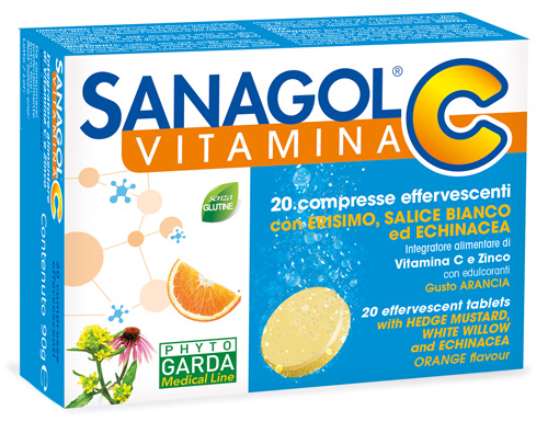 SANAGOL C 20 COMPRESSE EFFERVESCENTI - Farmacia Murachelli Di Putelli dr. Giovanni