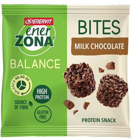 ENERZONA BITES MILK CHOCOLATE 1 BUSTINA - Farmacia Murachelli Di Putelli dr. Giovanni