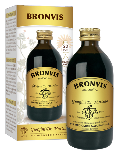 BRONVIS LIQUIDO ANALCOLICO 200 ML - Farmacia Murachelli Di Putelli dr. Giovanni