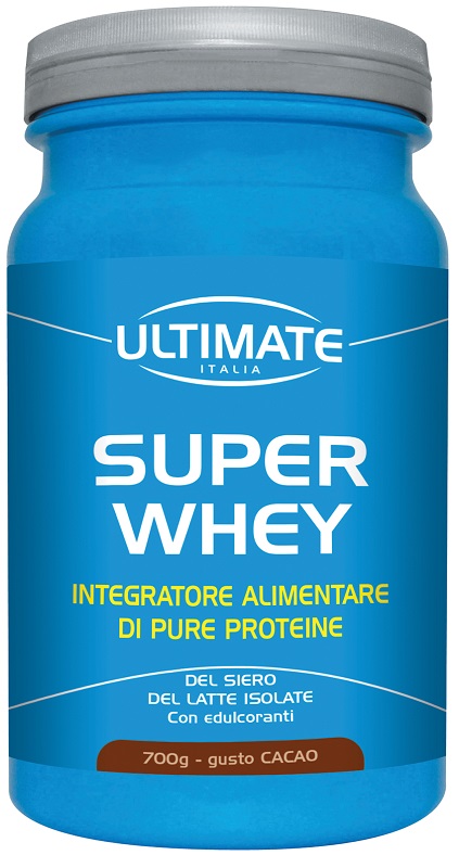 ULTIMATE SUPER WHEY CIOCCOLATO SCURO 700 G - Farmacia Murachelli Di Putelli dr. Giovanni