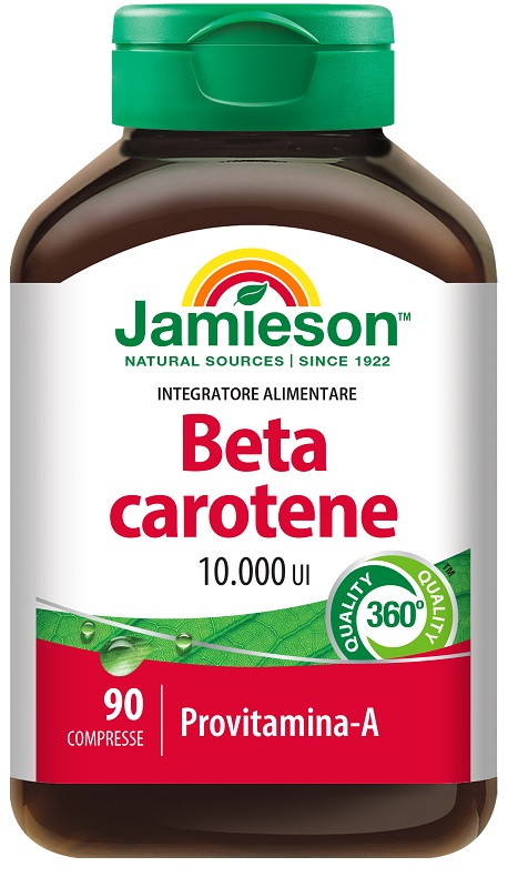 JAMIESON BETA CAROTENE 90 COMPRESSE - Farmacia Murachelli Di Putelli dr. Giovanni