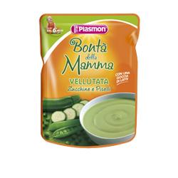 PLASMON POUCHES VELLUTATA DI ZUCCHINE E PISELLI 180 G - Farmacia Murachelli Di Putelli dr. Giovanni