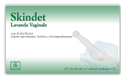 SKINDET LAVANDA VAGINALE 4 FLACONI 140 ML + 4 CANNULE MONOUSO IN BLISTER - Farmacia Murachelli Di Putelli dr. Giovanni