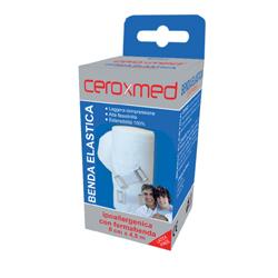 BENDA ELASTICA CEROXMED 8X450 CM CON GANCIO 1 PEZZO - Farmacia Murachelli Di Putelli dr. Giovanni