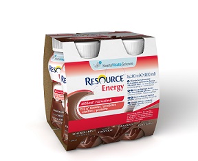 RESOURCE ENERGY CIOCCOLATO 4 BOTTIGLIE 200 ML - Farmacia Murachelli Di Putelli dr. Giovanni