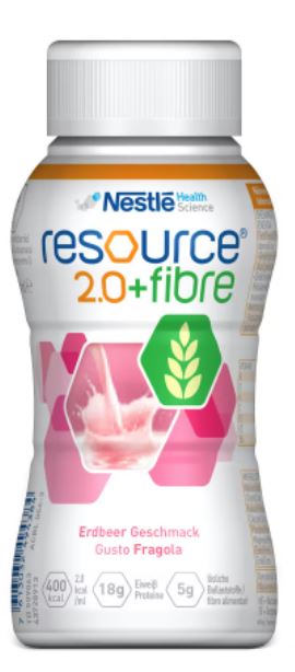 RESOURCE 2,0 + FIBRE FRAGOLA 200 ML - Farmacia Murachelli Di Putelli dr. Giovanni