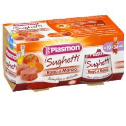 PLASMON SUGHETTO RAGU' DI MANZO 80 G X 2 PEZZI - Farmacia Murachelli Di Putelli dr. Giovanni