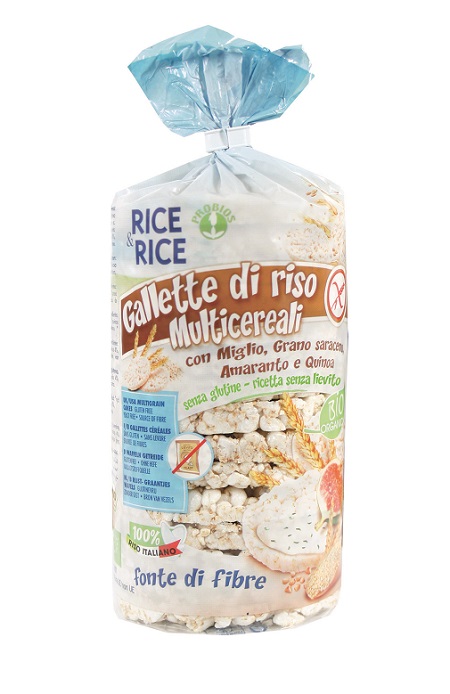 RICE&RICE GALLETTE MULTICEREALI 100 G SENZA LIEVITO - Farmacia Murachelli Di Putelli dr. Giovanni