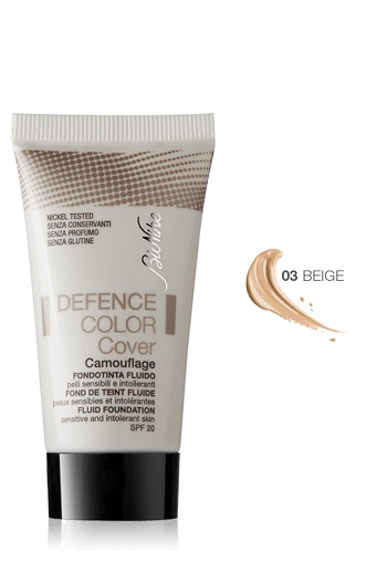 DEFENCE COLOR COVER FONDOTINTA FLUIDO 03 BEIGE 30 ML - Farmacia Murachelli Di Putelli dr. Giovanni