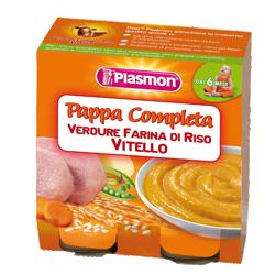 PLASMON OMOGENEIZZATO PAPPE VITELLO/VERDURA/RISO 190 G X 2 PEZZI - Farmacia Murachelli Di Putelli dr. Giovanni