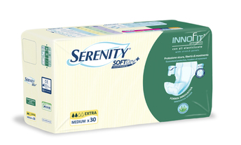 PANNOLONE PER INCONTINENZA SERENITY INNOFIT PREMIUM SOFTDRY+ EXTRA L 30 PEZZI - Farmacia Murachelli Di Putelli dr. Giovanni