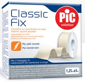 CEROTTO IN ROCCHETTO CLASSIC FIX WHITE 1,25X500 CM FUSTELLA - Farmacia Murachelli Di Putelli dr. Giovanni