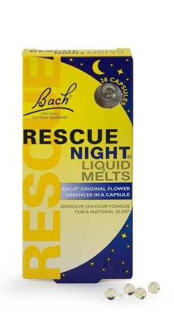 RESCUE NIGHT LIQUID MELTS SENZA ALCOOL 28 CAPSULE - Farmacia Murachelli Di Putelli dr. Giovanni