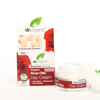 DR ORGANIC ROSE OTTO ROSA DAY CREAM CREMA VISO GIORNO 50 ML - Farmacia Murachelli Di Putelli dr. Giovanni