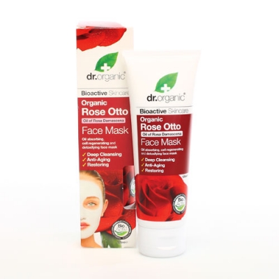 DR ORGANIC ROSE OTTO ROSA FACE MASK MASCHERA VISO 125 ML - Farmacia Murachelli Di Putelli dr. Giovanni