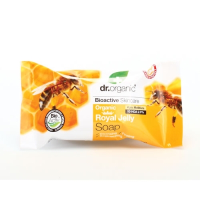 DR ORGANIC ROYAL JELLY PAPPA REALE SOAP SAPONETTA 100 G - Farmacia Murachelli Di Putelli dr. Giovanni