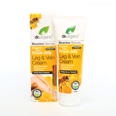DR ORGANIC ROYAL JELLY PAPPA REALE LEG VEIN CREAM CREMA GAMBE 200 ML - Farmacia Murachelli Di Putelli dr. Giovanni