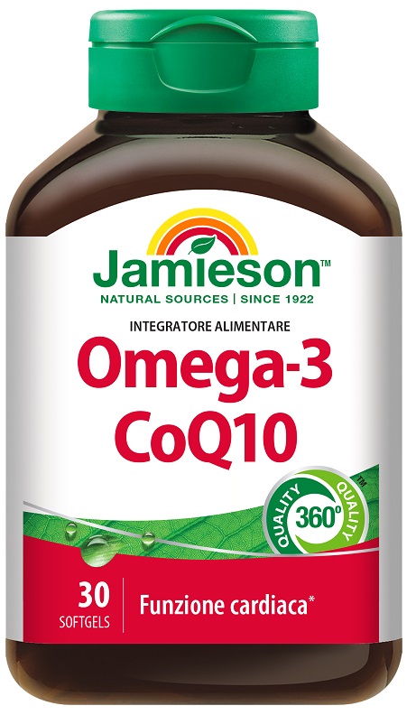 JAMIESON OMEGA 3 COQ10 30 PERLE - Farmacia Murachelli Di Putelli dr. Giovanni