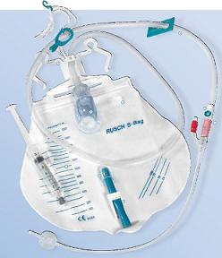 CATETERE IN SILICONE SCANALATO PROFILCATH PRECONNESSO CH16 LUNGHEZZA 40CM + SACCA DI DRENAGGIO DA 2000ML GRADUATA CON TUBO DI SCARICO ELASTICO E CHIUSURA A MORSETTO - Farmacia Murachelli Di Putelli dr. Giovanni