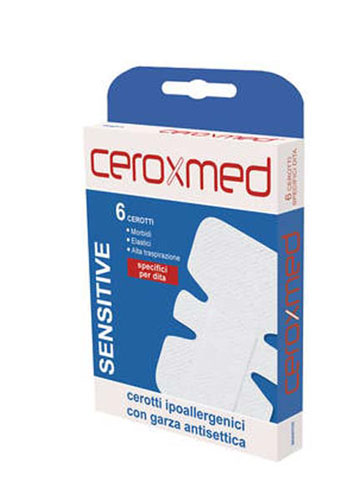 CEROTTO CEROXMED SENSITIVE FLEX SPECIFICO DITA 6 PEZZI - Farmacia Murachelli Di Putelli dr. Giovanni