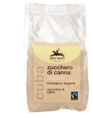 ZUCCHERO DI CANNA CHIARO BIO CUBA FAIRTRADE 500 G - Farmacia Murachelli Di Putelli dr. Giovanni