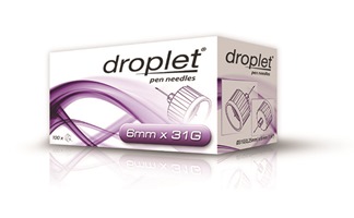AGO PER PENNA DA INSULINA DROPLET GAUGE 31 6 MM 100 PEZZI - Farmacia Murachelli Di Putelli dr. Giovanni