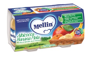 MELLIN OMOGENEIZZATO ALBICOCCA BANANA MELA 100 G 2 PEZZI - Farmacia Murachelli Di Putelli dr. Giovanni