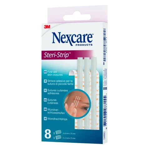 CEROTTO PER SUTURA NEXCARE STERISTRIP 6X75 MM + 3X75 MM - Farmacia Murachelli Di Putelli dr. Giovanni