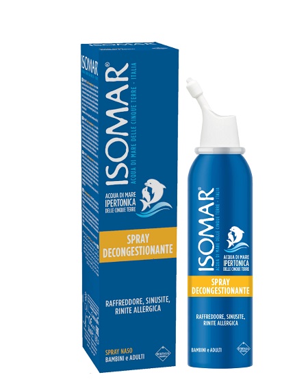 ISOMAR NASO CHIUSO SOLUZIONE ACQUA DI MARE IPERTONICA PER DECONGESTIONE NASO CHIUSO 50 ML - Farmacia Murachelli Di Putelli dr. Giovanni