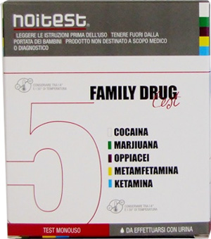 FAMILY DRUG TEST 5 URINE - Farmacia Murachelli Di Putelli dr. Giovanni