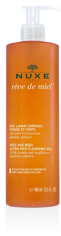 NUXE REVE DE MIEL GEL DETERGENTE VISO E CORPO 400 ML - Farmacia Murachelli Di Putelli dr. Giovanni