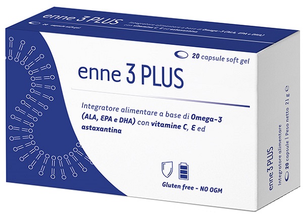 ENNE 3 PLUS 20 CAPSULE SOFTGEL - Farmacia Murachelli Di Putelli dr. Giovanni