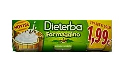 DIETERBA OMOGENEIZZATO FORMAGGINO 3 PEZZI 80 G - Farmacia Murachelli Di Putelli dr. Giovanni