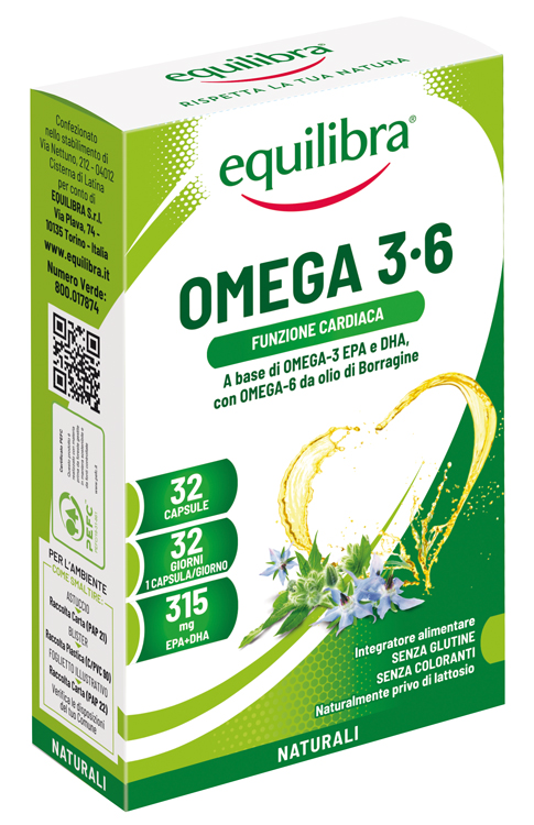 OMEGA 3-6 32 CAPSULE - Farmacia Murachelli Di Putelli dr. Giovanni