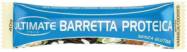 ULTIMATE BARRETTA PROTEICA VANIGLIA/COOKIE 40 G - Farmacia Murachelli Di Putelli dr. Giovanni