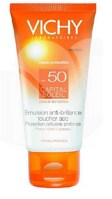 IDEAL SOLEIL VISO DRY TOUCH SPF50 50 ML - Farmacia Murachelli Di Putelli dr. Giovanni