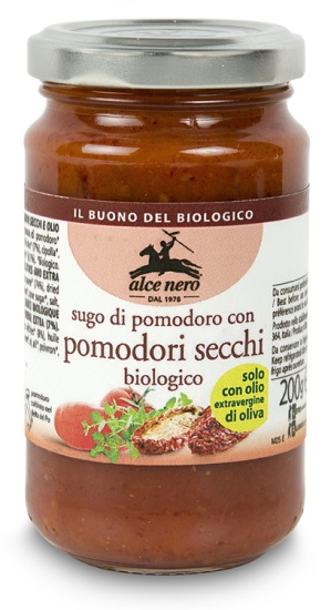 SALSA CON POMODORI SECCHI BIO 200 G - Farmacia Murachelli Di Putelli dr. Giovanni