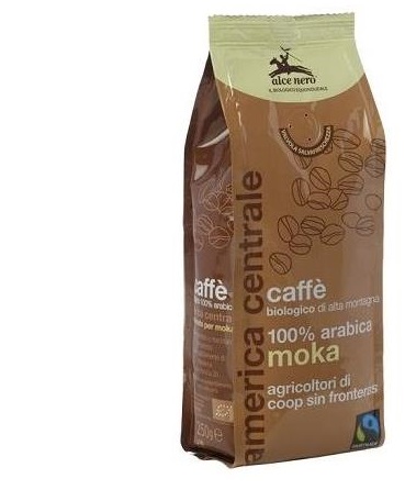 CAFFE' MOKA 100% ARABICA BIO FAIRTRADE 250 G - Farmacia Murachelli Di Putelli dr. Giovanni