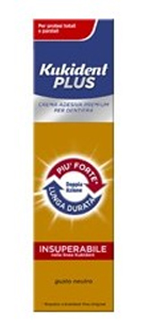 KUKIDENT DOPPIA AZIONE ADESIVO PROTESI DENTARIA 40 G - Farmacia Murachelli Di Putelli dr. Giovanni