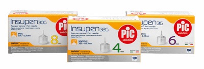 AGO PER PENNA DA INSULINA PIC INSUPEN GAUGE 33 4 MM 100 PEZZI - Farmacia Murachelli Di Putelli dr. Giovanni