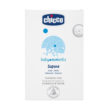 CHICCO COSMETICI BABY MOMENTS SAPONETTA 100 G - Farmacia Murachelli Di Putelli dr. Giovanni