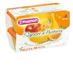 PLASMON SAPORI DI NATURA OMOGENEIZZATO FRUTTA MISTA 100 G X 4 PEZZI - Farmacia Murachelli Di Putelli dr. Giovanni